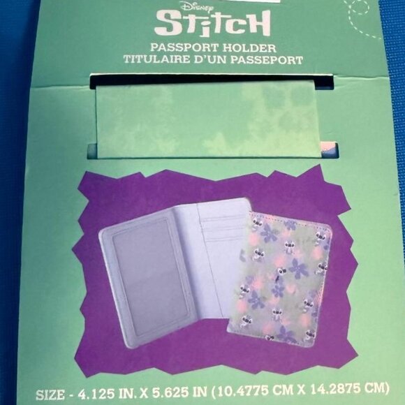 BRAND NEW ~ NWT GORGEOUS DISNEY STITCH PASSPORT HOLDER / ID / CREDIT CARD HOLDER - Picture 6 of 10
